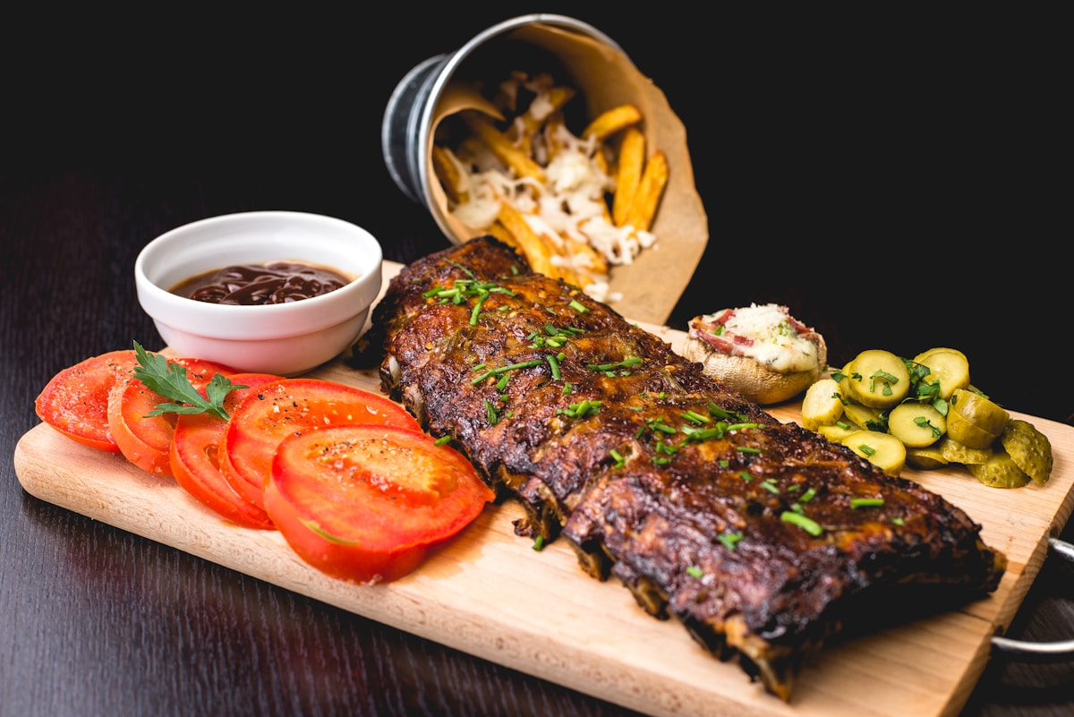 Smoky Juneteenth Ribs with Peach Glaze — peach glazed ribs